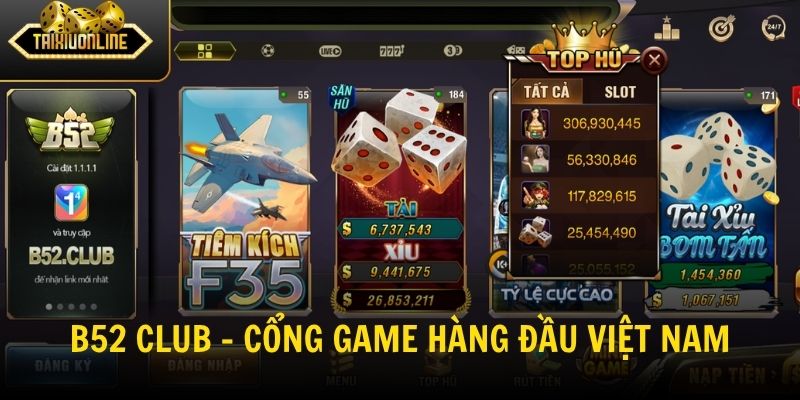 B52 CLUB - Cổng game tài xỉu online hàng đầu Việt Nam 2026